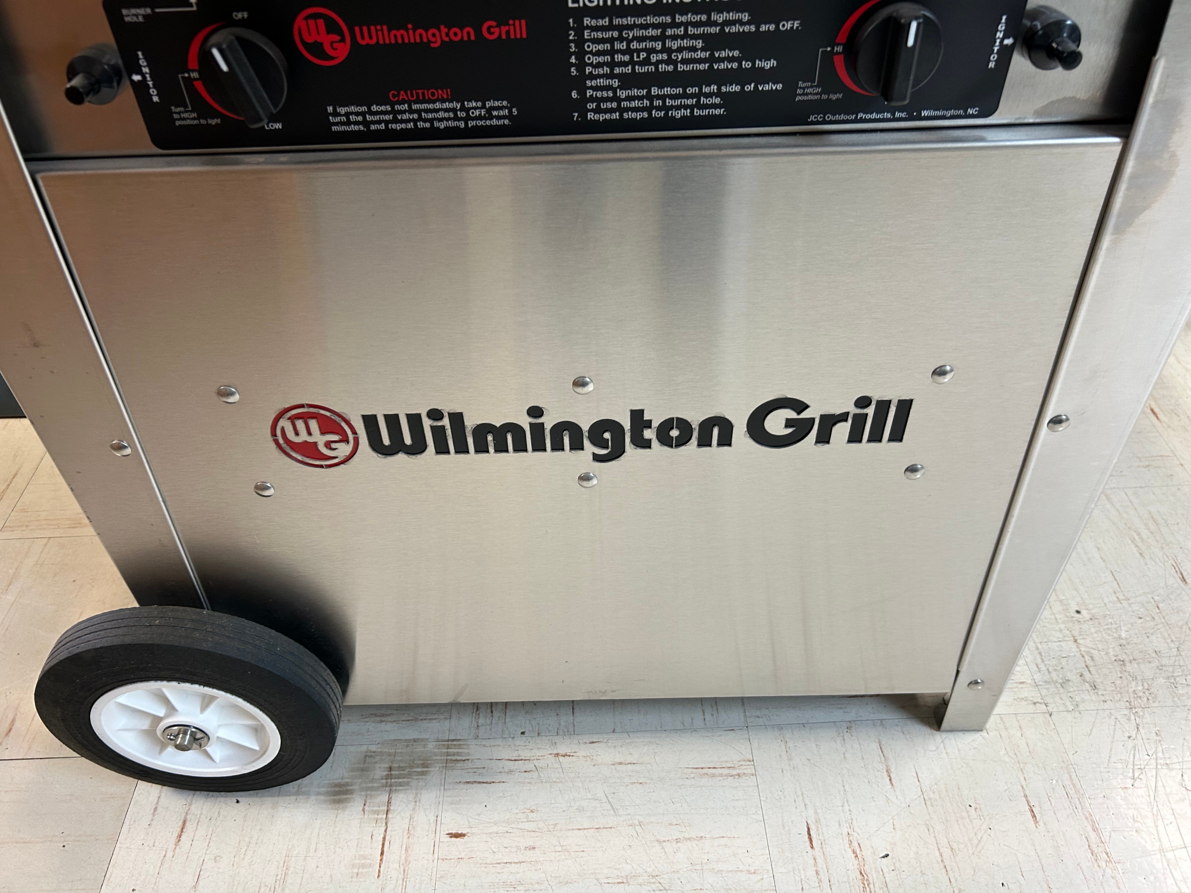 Wilmington Grill stainless steel body — available at Action Propane in Leander TX